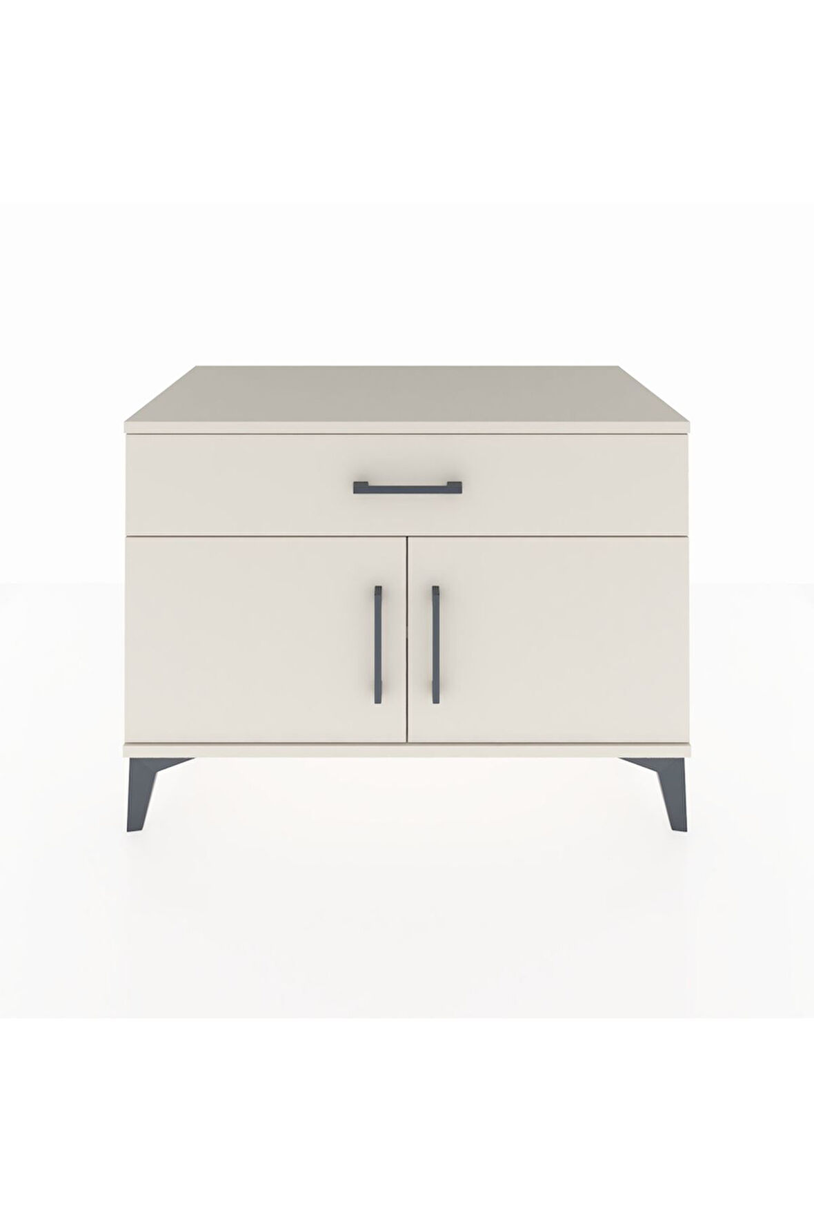 Hyperion Şifonyer Tek Raflı Tek Çekmeceli 2 Kapaklı 88x44x64 Aytaşı-Aytaşı