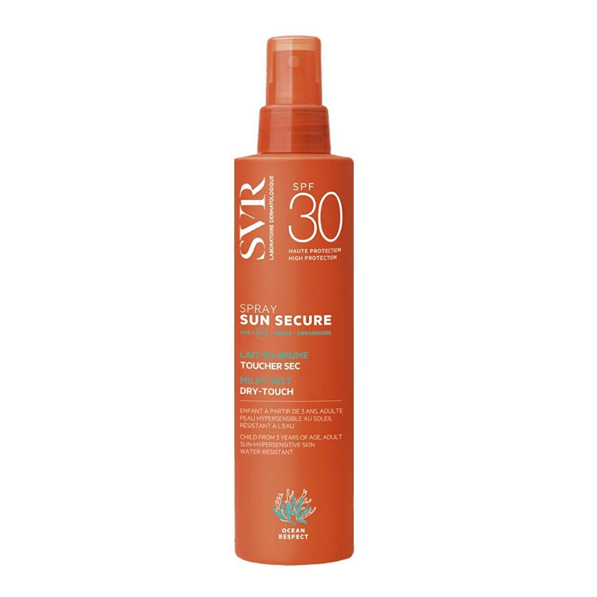 Svr Sun Secure 30 Faktör Tüm Cilt Tipleri İçin Renksiz Güneş Koruyucu Süt 200 ml