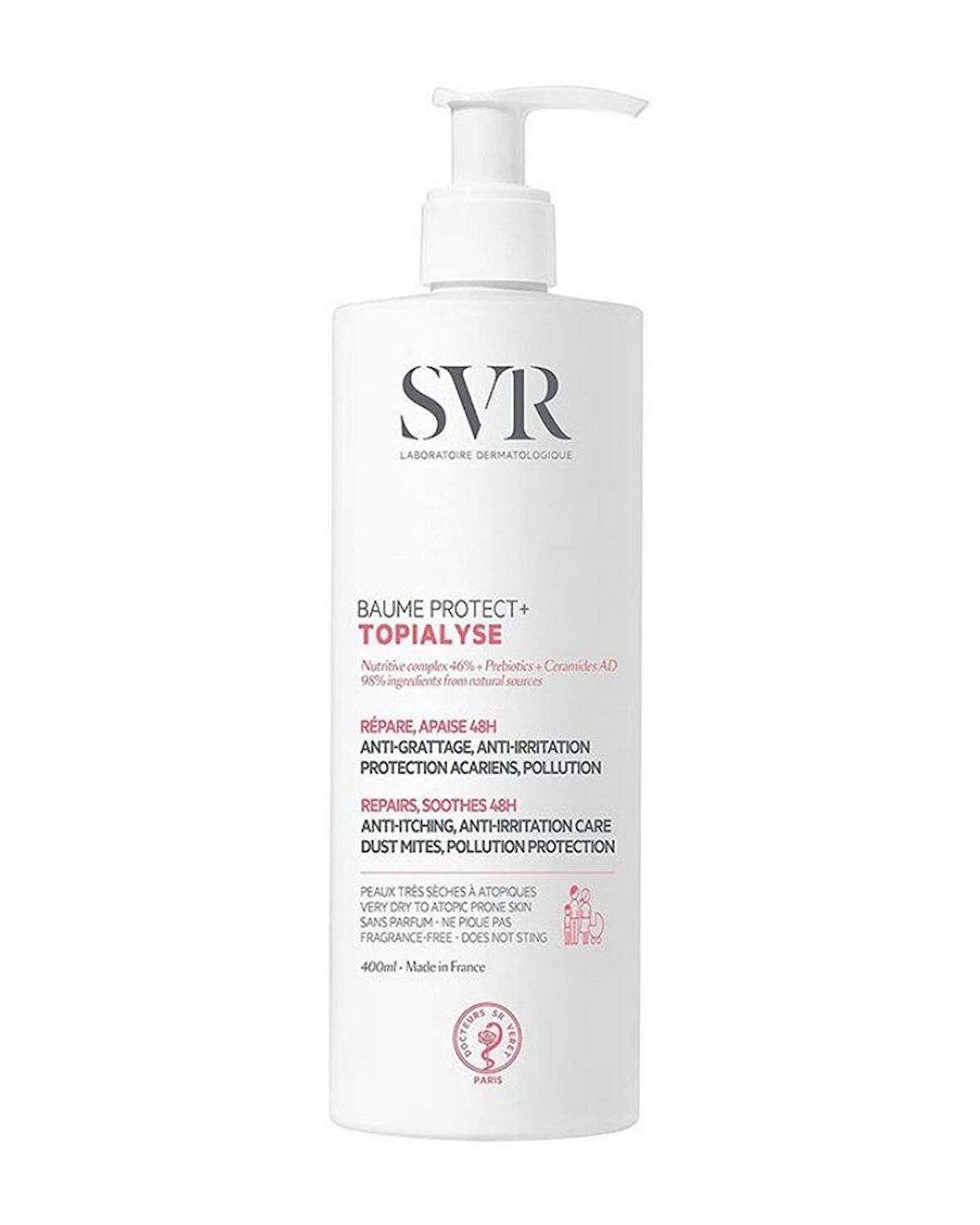 SVR Topialyse Balm Protect+ 400 ml