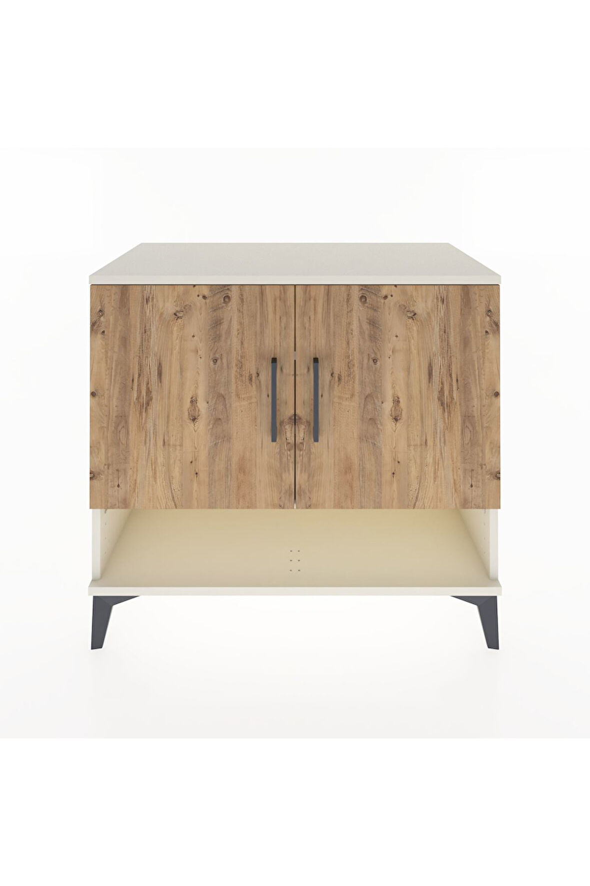 Hyperion Şifonyer 3 Raflı 2 Kapaklı 88x44x80 Aytaşı-Çam