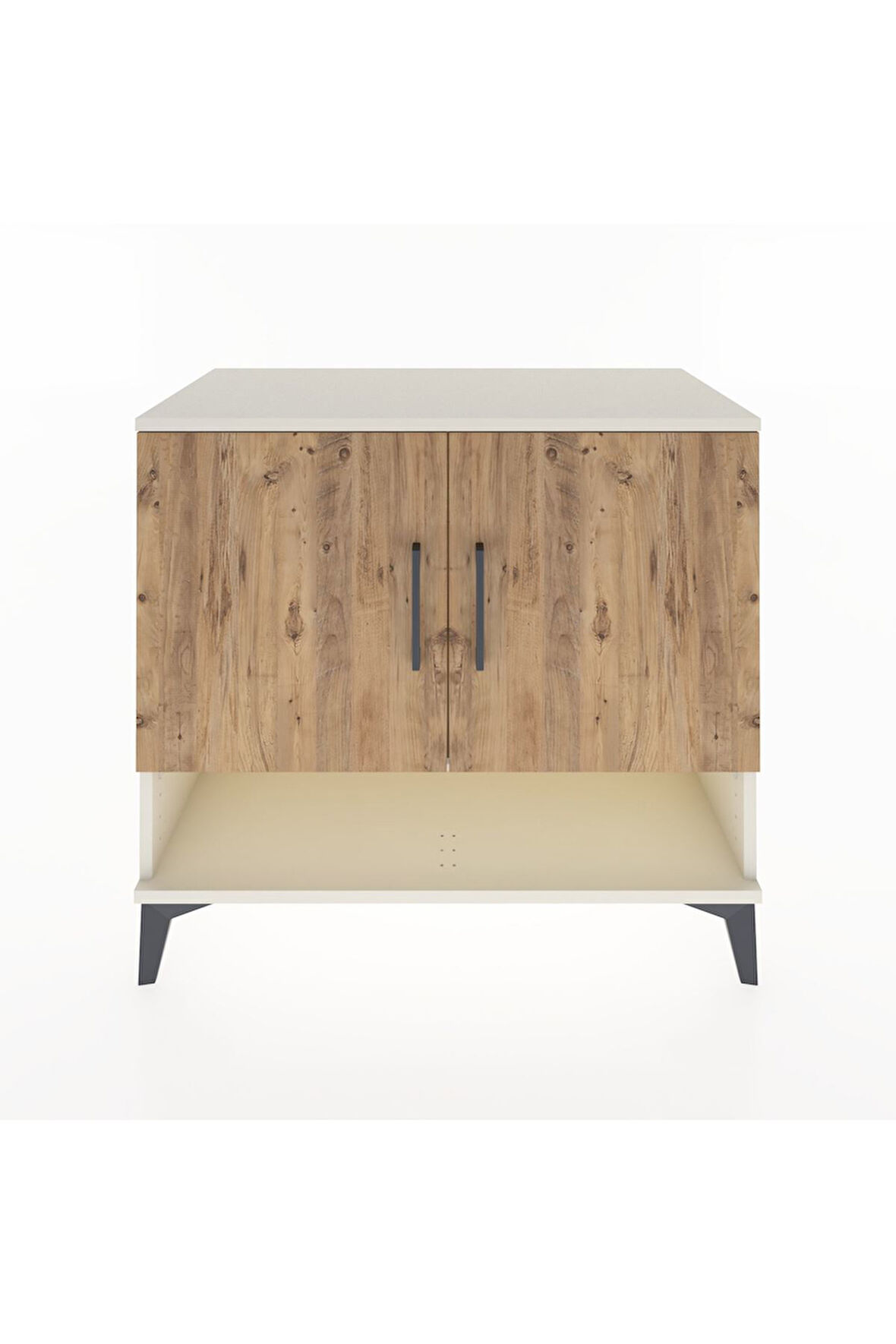 Hyperion Şifonyer Tek Raflı 2 Kapaklı 88x44x80 Aytaşı-Çam