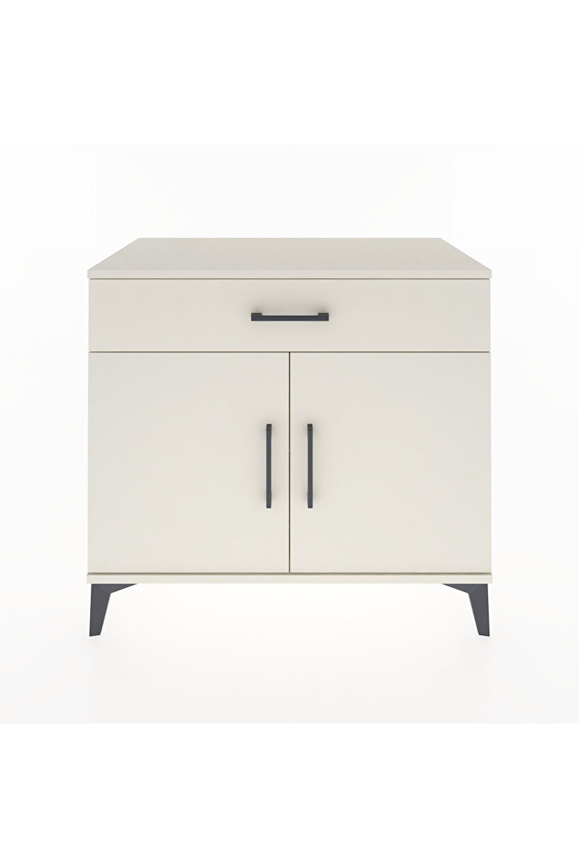 Hyperion Şifonyer Tek Raflı Tek Çekmeceli 2 Kapaklı 88x44x80 Aytaşı-Aytaşı