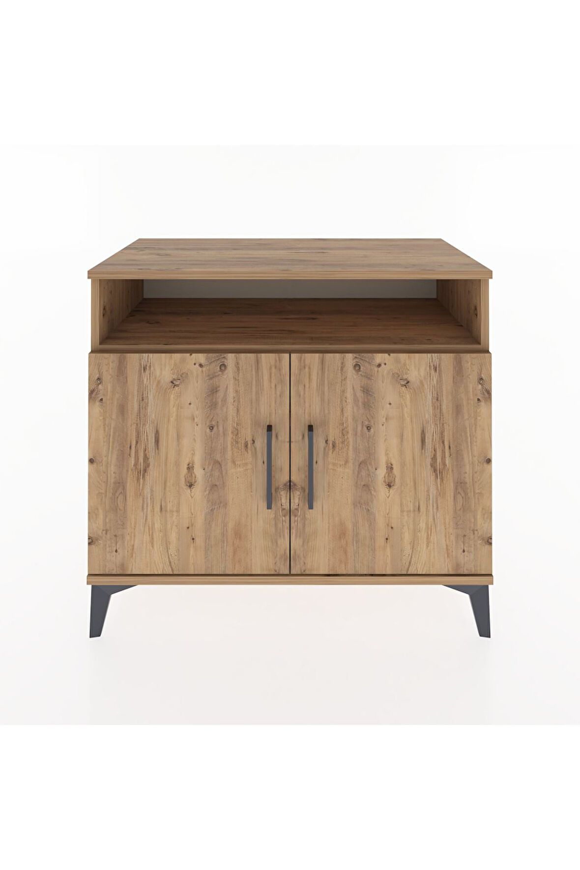 Hyperion Şifonyer 3 Raflı 2 Kapaklı 88x44x80 Çam-Çam