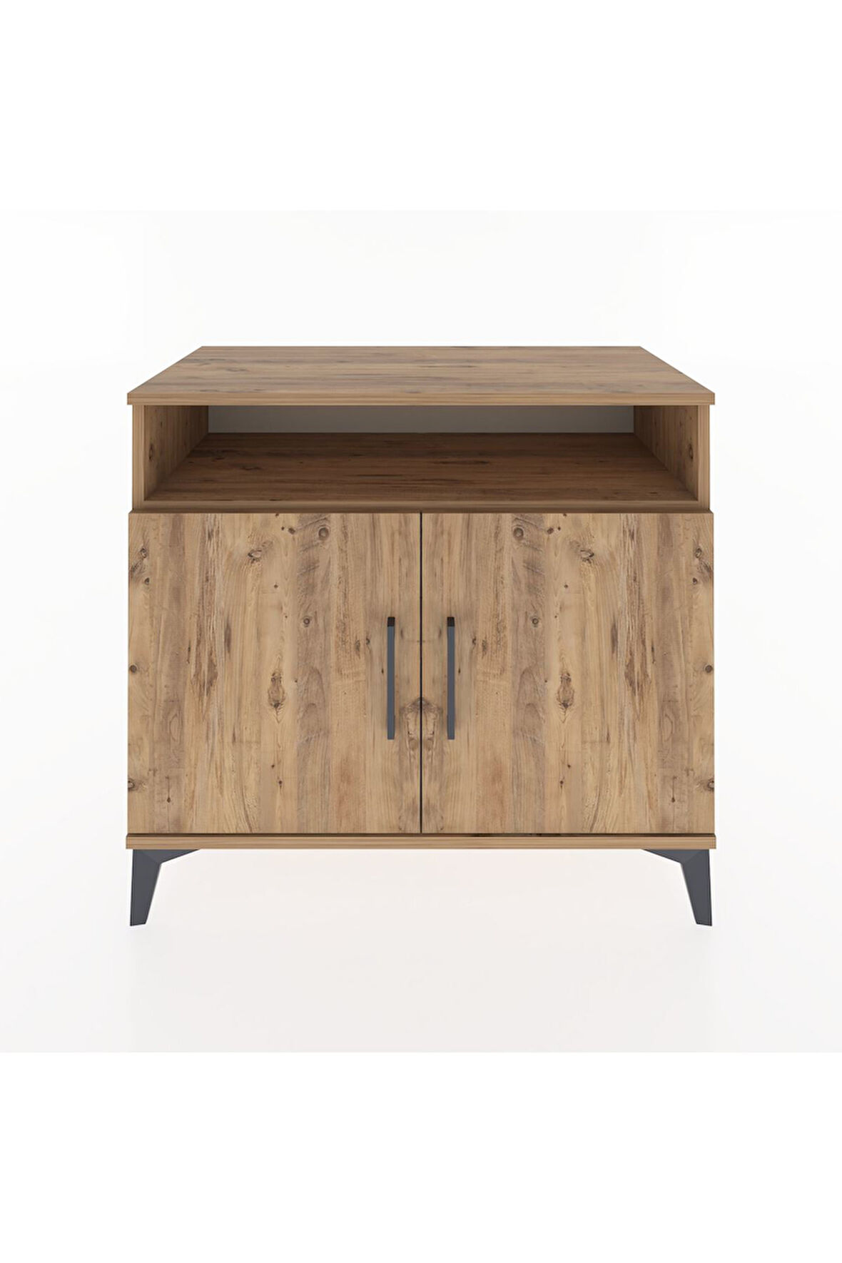 Hyperion Şifonyer 2 Raflı 2 Kapaklı 88x44x80 Çam-Çam