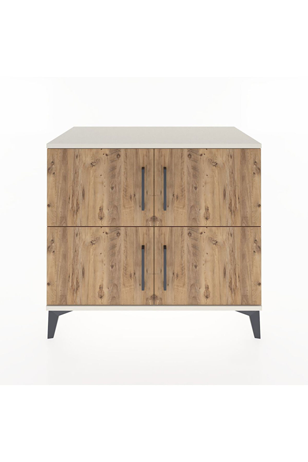 Hyperion Şifonyer Tek Raflı 4 Kapaklı 88x44x80 Aytaşı-Çam