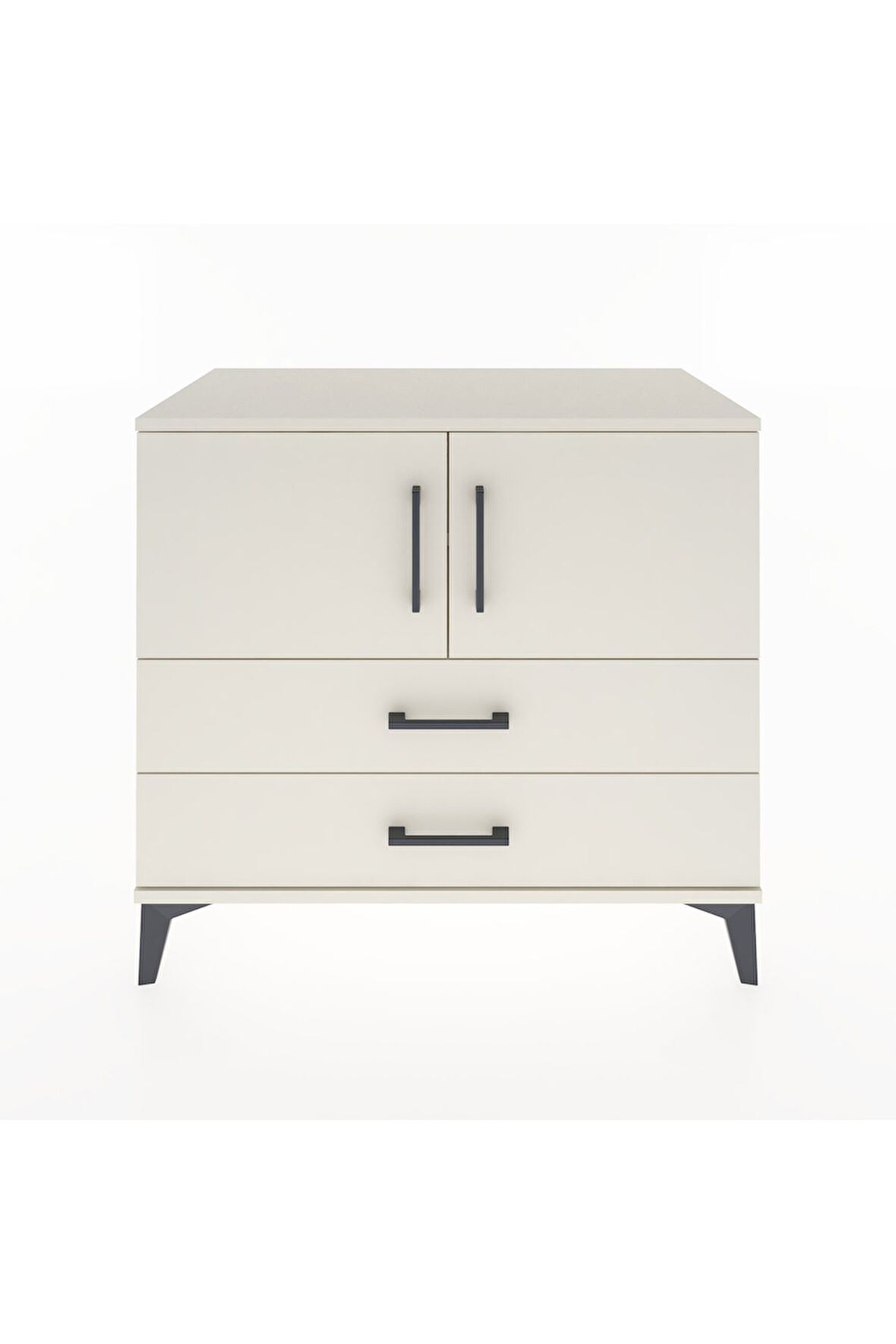 Hyperion Şifonyer 2 Raflı 2 Çekmeceli 2 Kapaklı 88x44x80 Aytaşı-Aytaşı