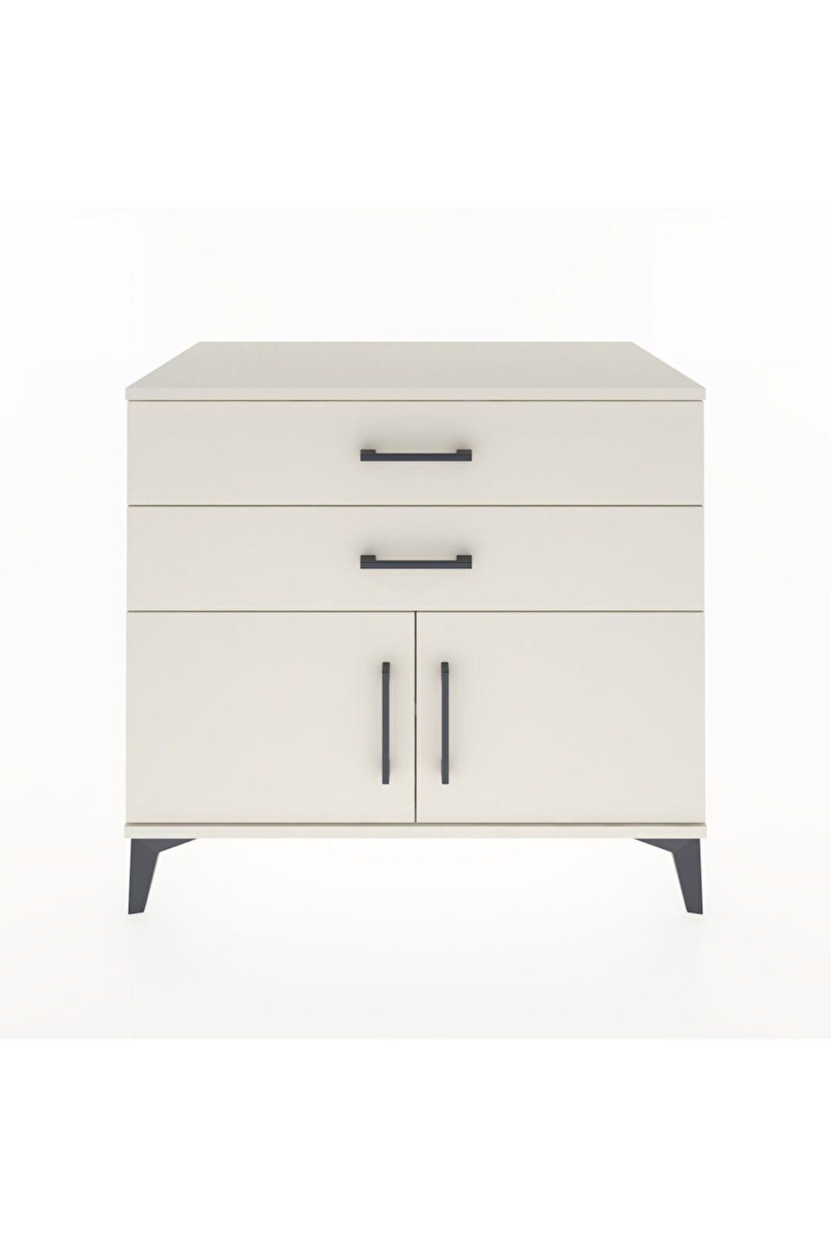 Hyperion Şifonyer Tek Raflı 2 Çekmeceli 2 Kapaklı 88x44x80 Aytaşı-Aytaşı