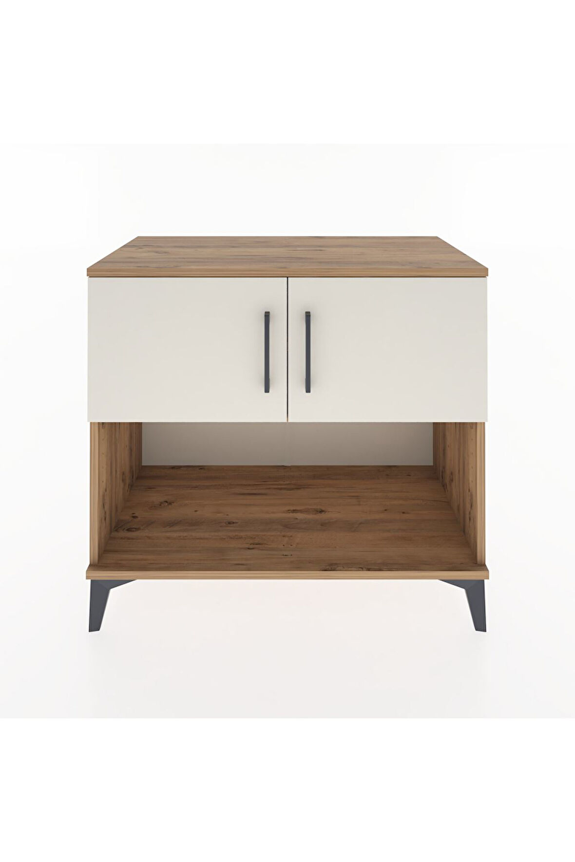 Hyperion Şifonyer 2 Raflı 2 Kapaklı 88x44x80 Çam-Aytaşı