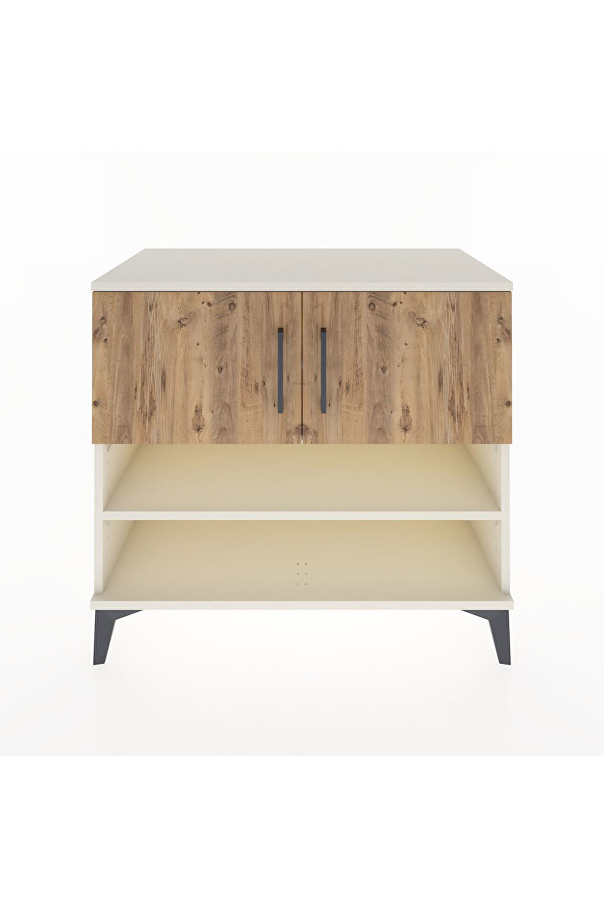 Hyperion Şifonyer 3 Raflı 2 Kapaklı 88x44x80 Aytaşı-Çam