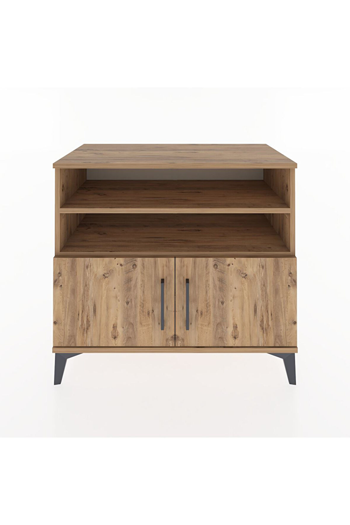 Hyperion Şifonyer 3 Raflı 2 Kapaklı 88x44x80 Çam-Çam