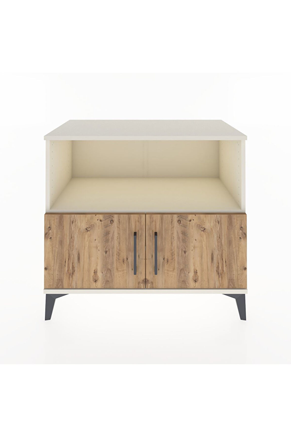 Hyperion Şifonyer 2 Raflı 2 Kapaklı 88x44x80 Aytaşı-Çam