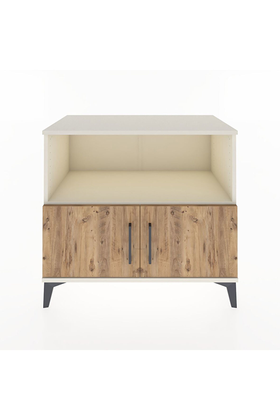 Hyperion Şifonyer Tek Raflı 2 Kapaklı 88x44x80 Aytaşı-Çam