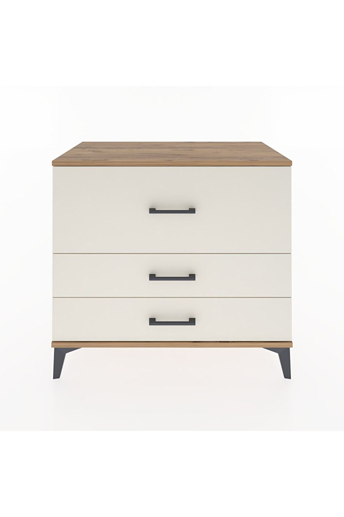 Hyperion Şifonyer 3 Çekmeceli 88x44x80 Çam-Aytaşı