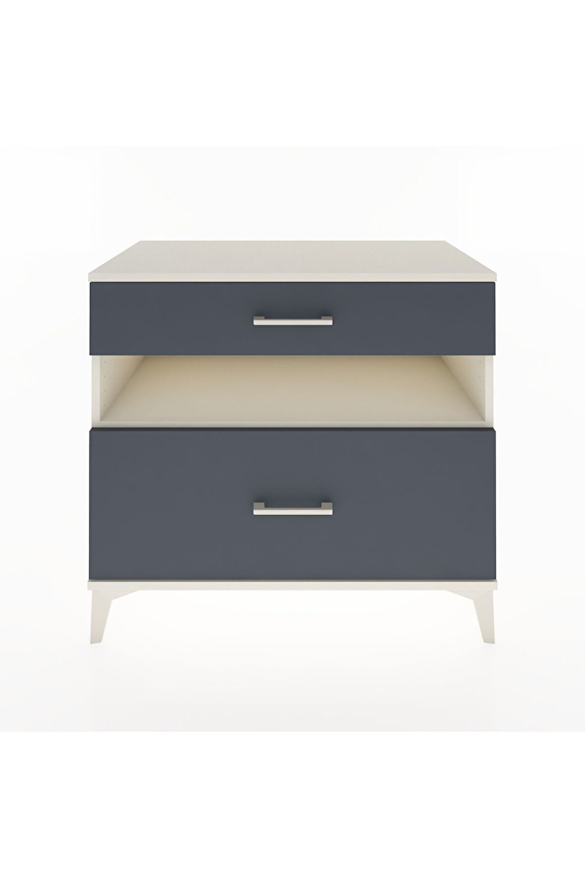 Hyperion Şifonyer Tek Raflı 2 Çekmeceli 88x44x80 Aytaşı-Antrasit