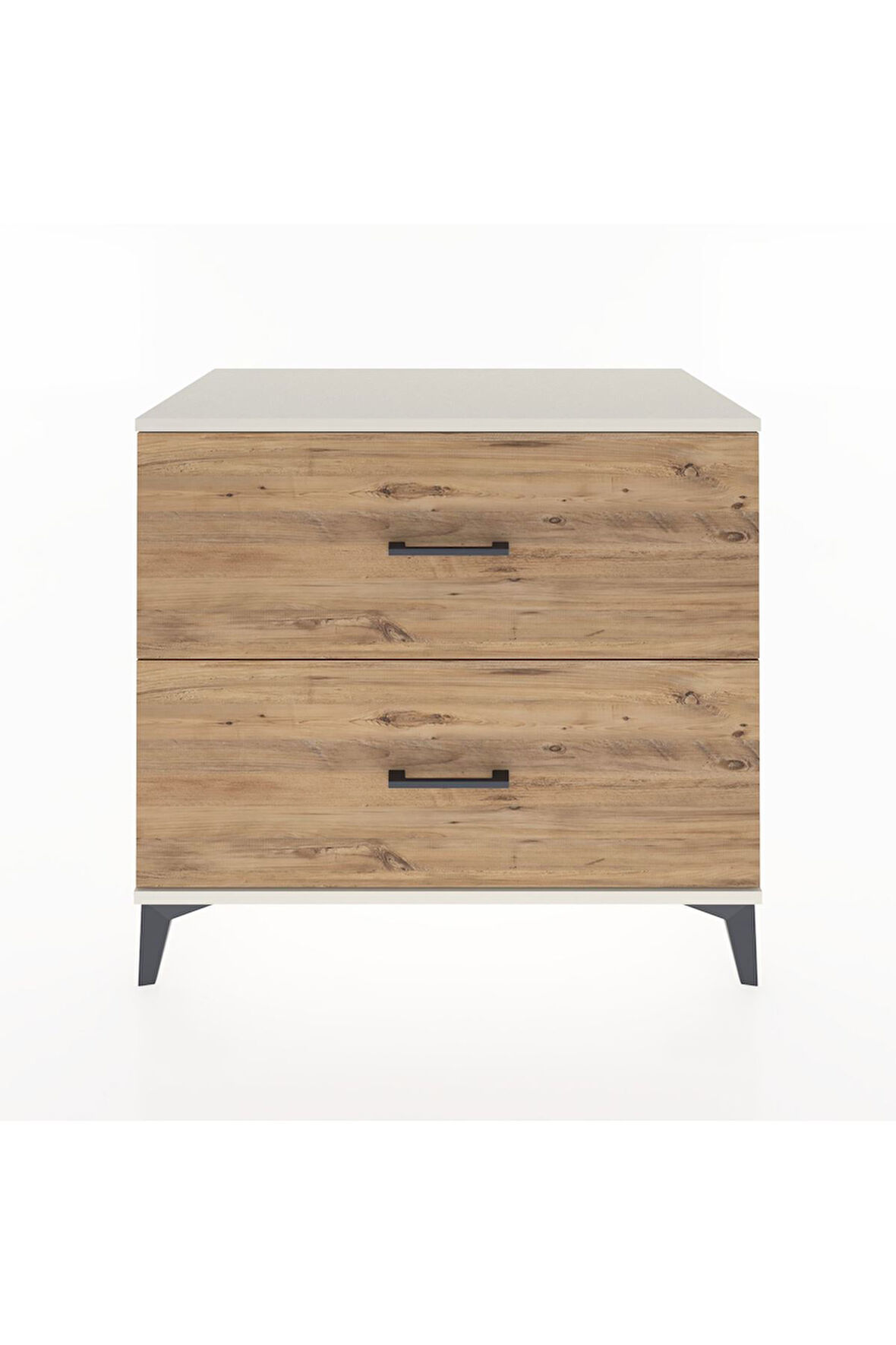 Hyperion Şifonyer 2 Çekmeceli 88x44x80 Aytaşı-Çam