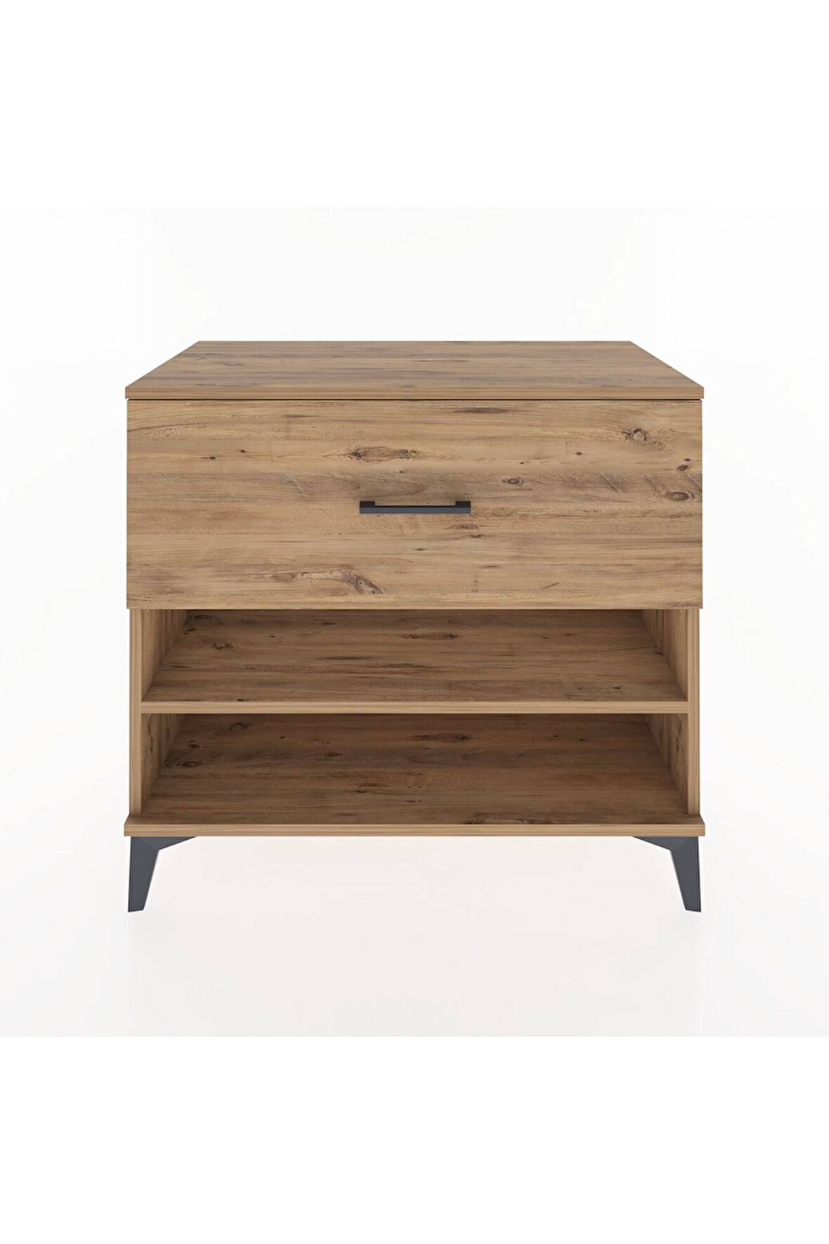 Hyperion Şifonyer Tek Raflı Tek Çekmeceli 88x44x80 Çam-Çam