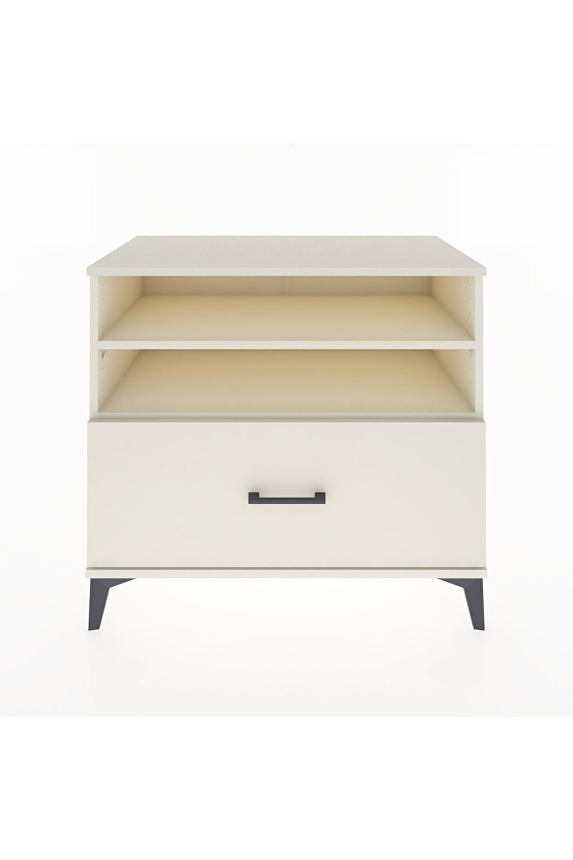 Hyperion Şifonyer 2 Raflı Tek Çekmeceli 88x44x80 Aytaşı-Aytaşı