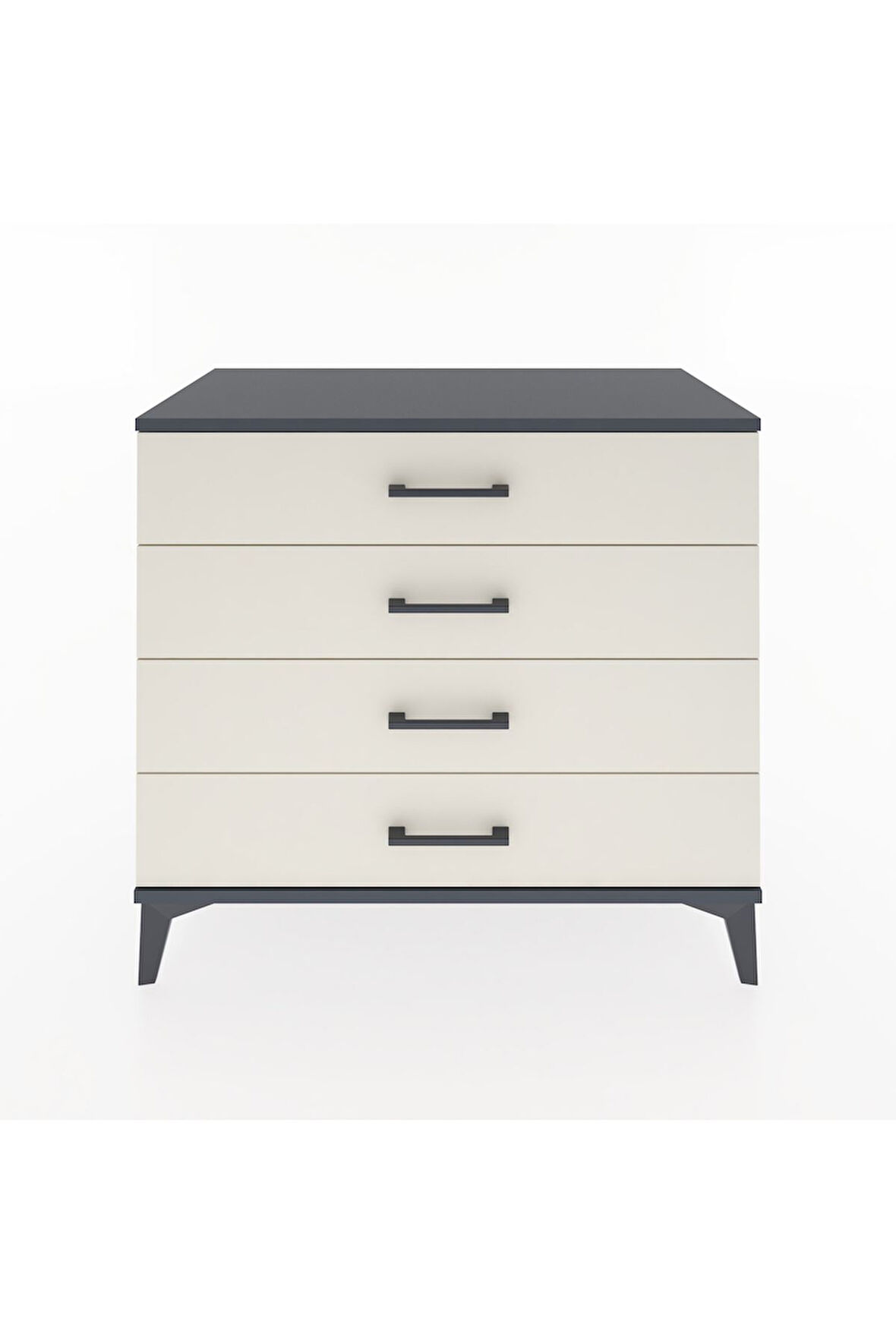 Hyperion Şifonyer 4 Çekmeceli 88x44x80 Antrasit-Aytaşı