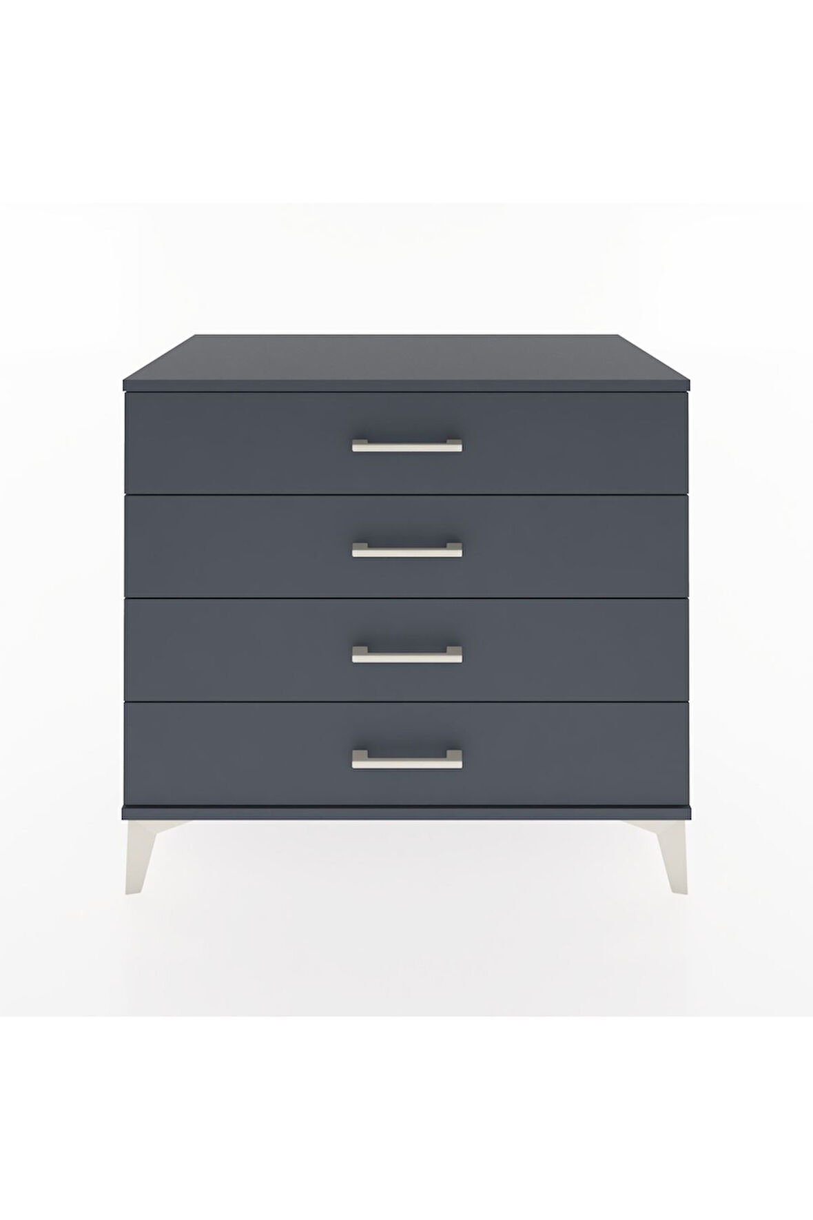 Hyperion Şifonyer 4 Çekmeceli 88x44x80 Antrasit-Antrasit