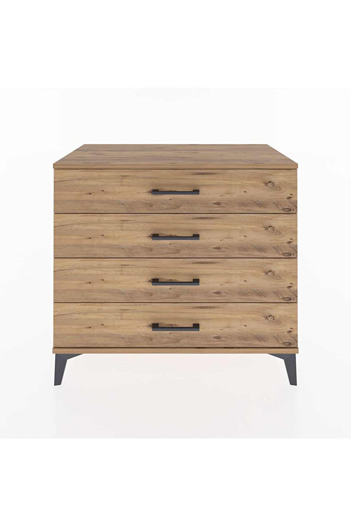 Hyperion Şifonyer 4 Çekmeceli 88x44x80 Çam-Çam