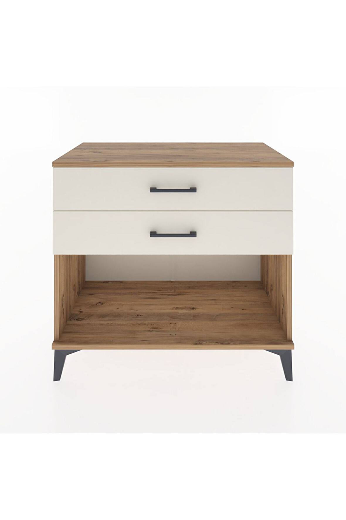 Hyperion Şifonyer 2 Çekmeceli 88x44x80 Çam-Aytaşı