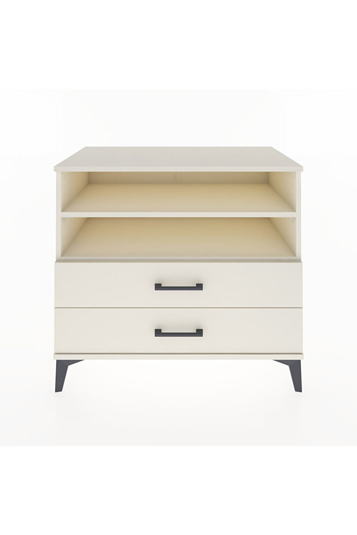 Hyperion Şifonyer 2 Raflı 2 Çekmeceli 88x44x80 Aytaşı-Aytaşı