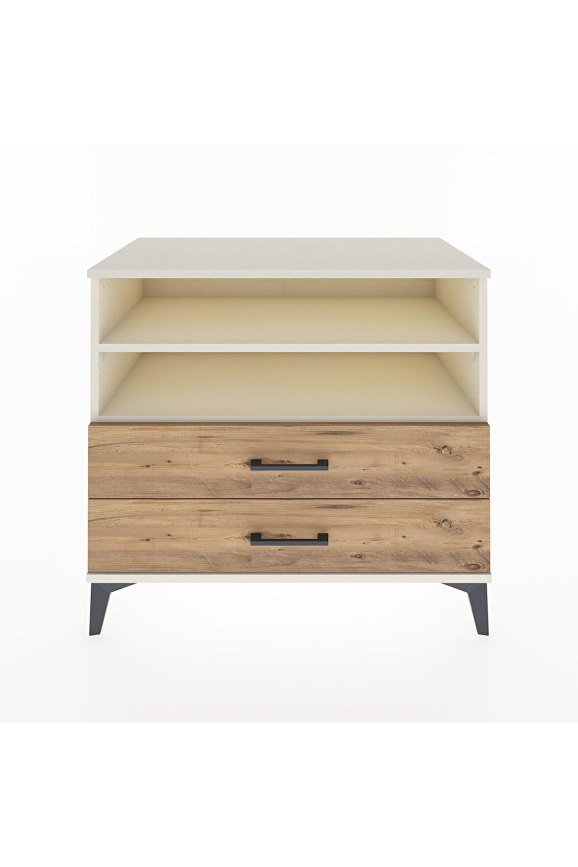 Hyperion Şifonyer 2 Raflı 2 Çekmeceli 88x44x80 Aytaşı-Çam