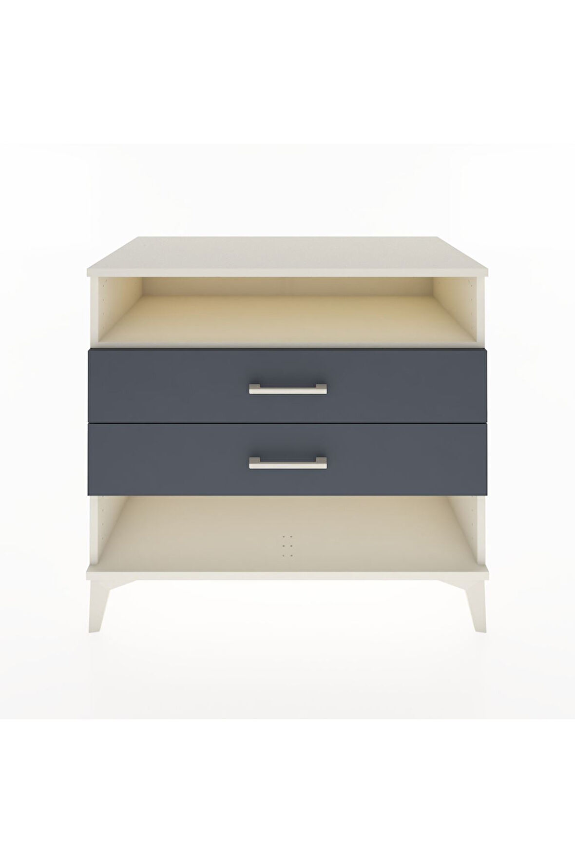 Hyperion Şifonyer Tek Raflı 2 Çekmeceli 88x44x80 Aytaşı-Antrasit