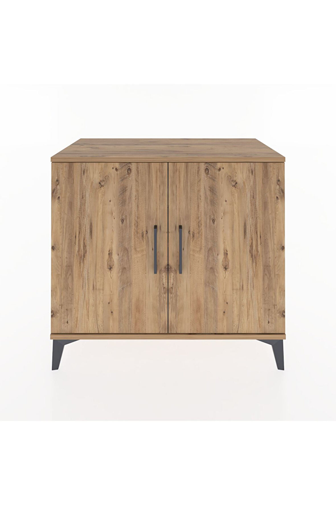 Hyperion Şifonyer 3 Raflı 2 Kapaklı 88x44x80 Çam-Çam