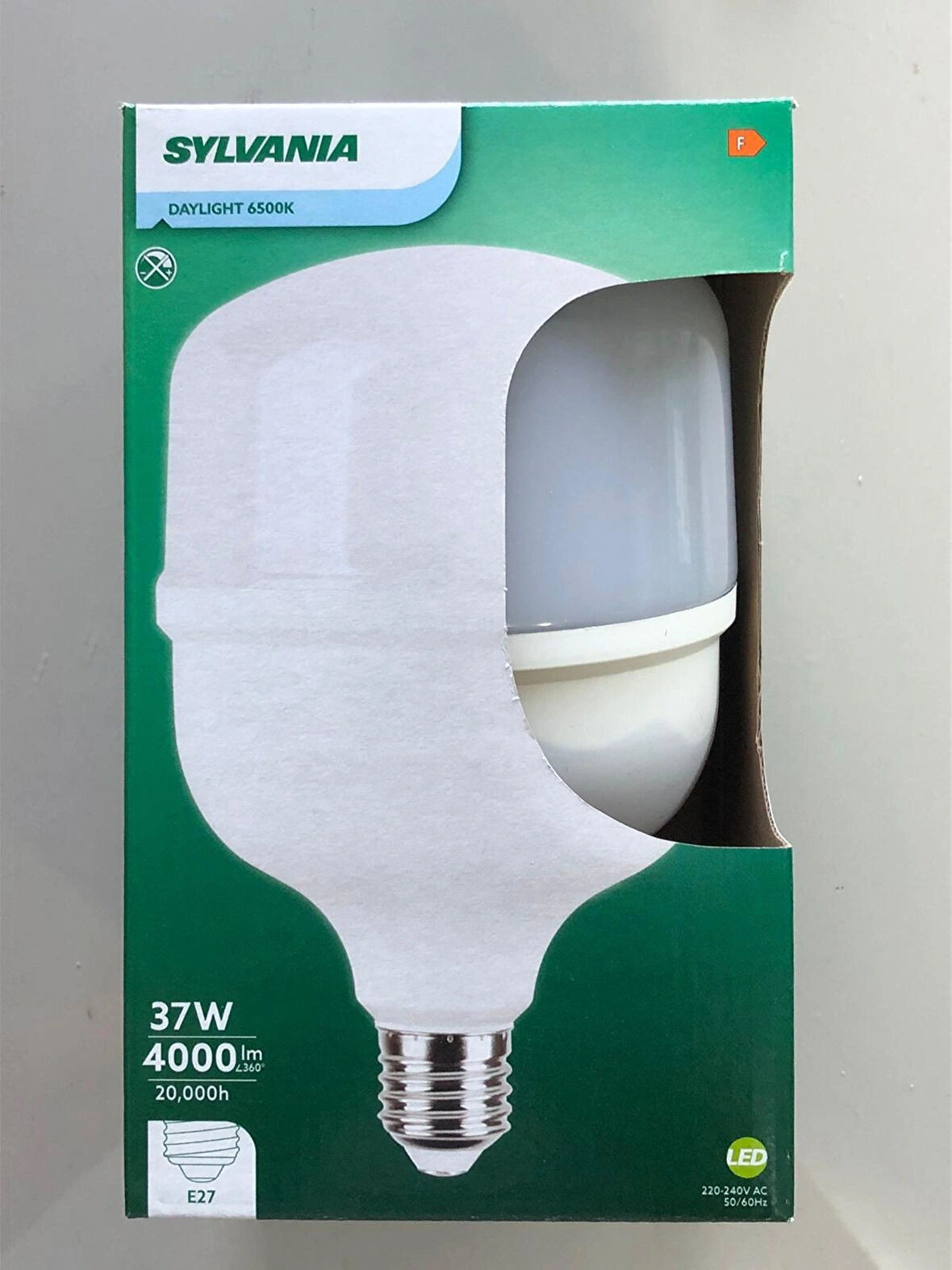 2 ADET SYLVANIA ToLEDo Hilux 37W=4000 LÜMEN 6500K BEYAZ LED LAMBA 20,000 SAAT