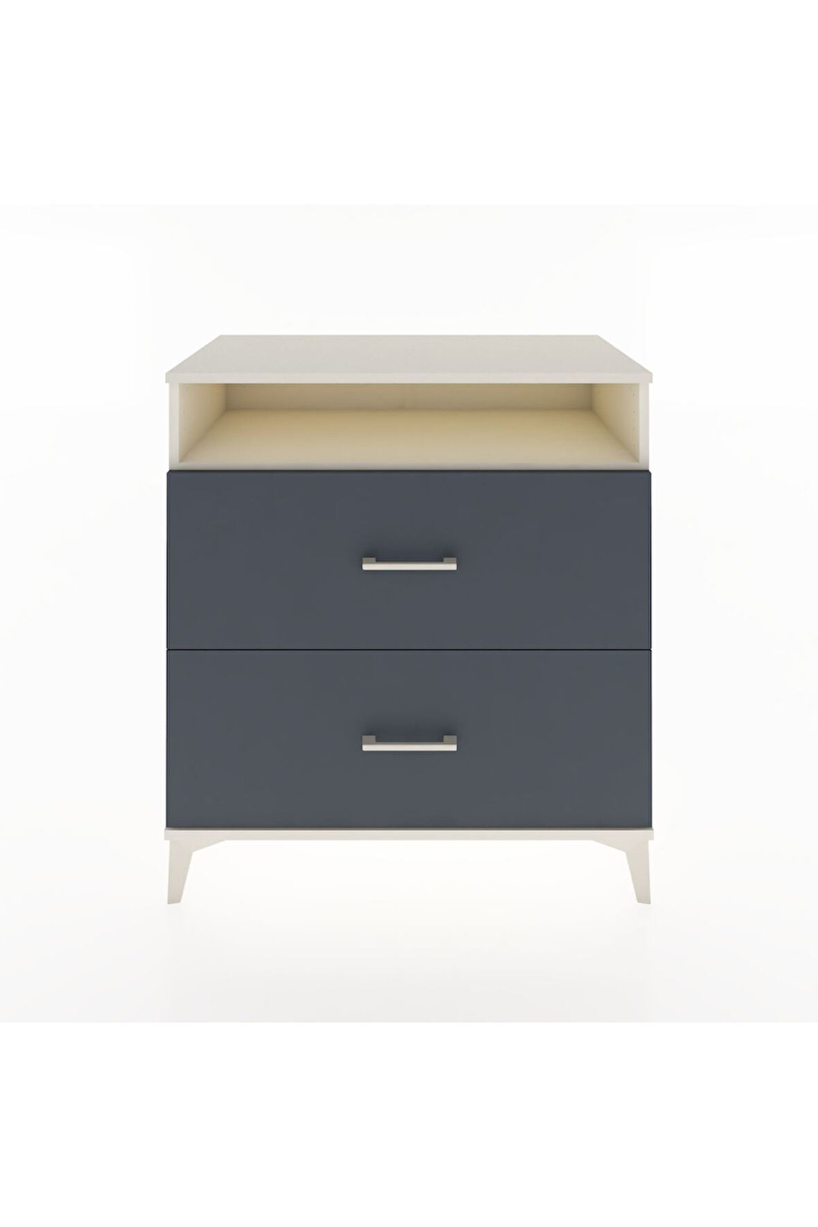 Hyperion Şifonyer Tek Raflı 2 Çekmeceli 88x44x96 Aytaşı-Antrasit