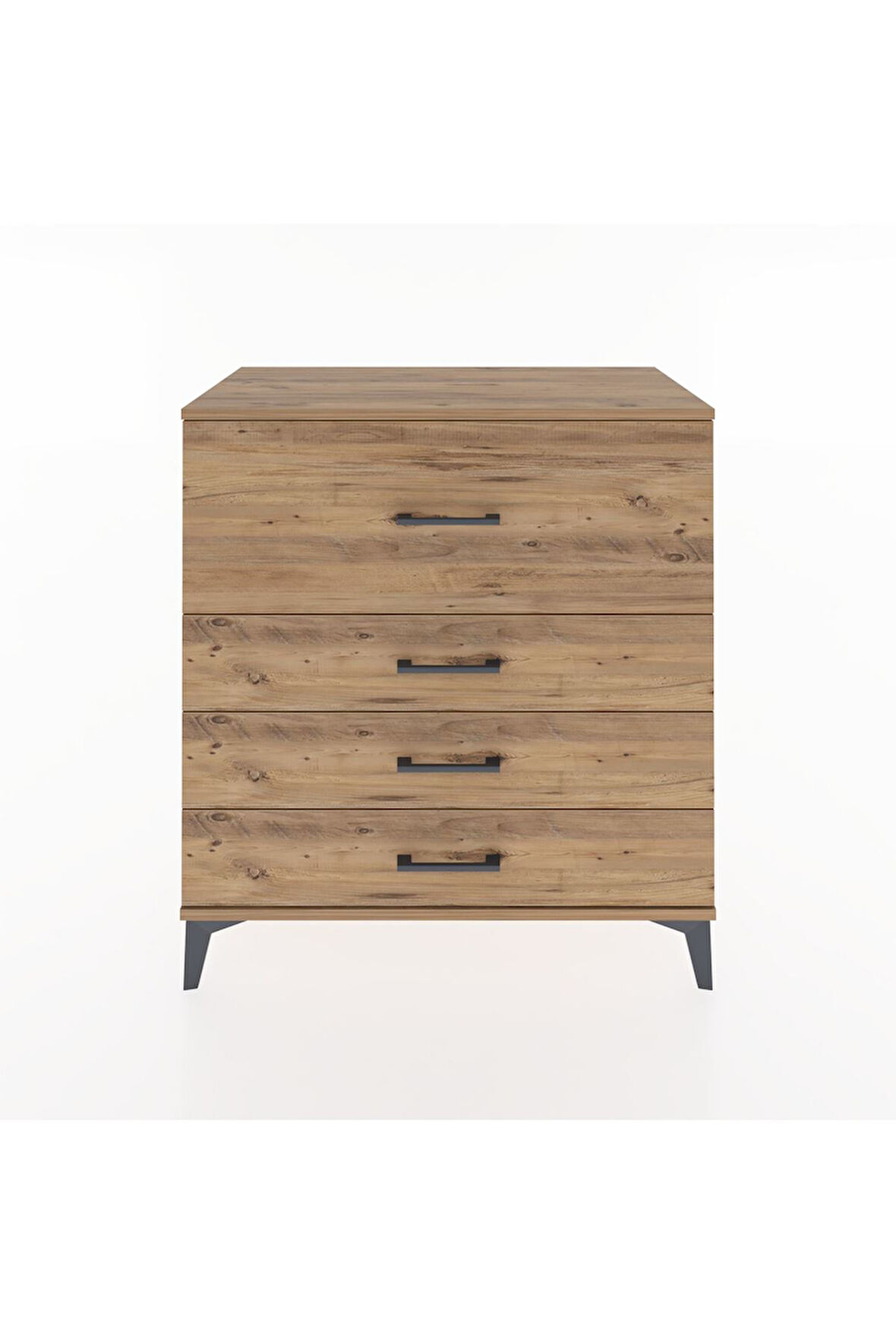 Hyperion Şifonyer 4 Çekmeceli 88x44x96 Çam-Çam