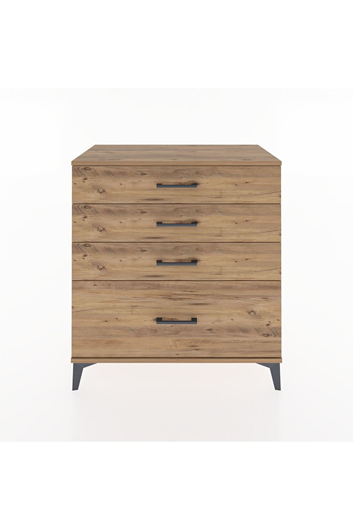 Hyperion Şifonyer 4 Çekmeceli 88x44x96 Çam-Çam