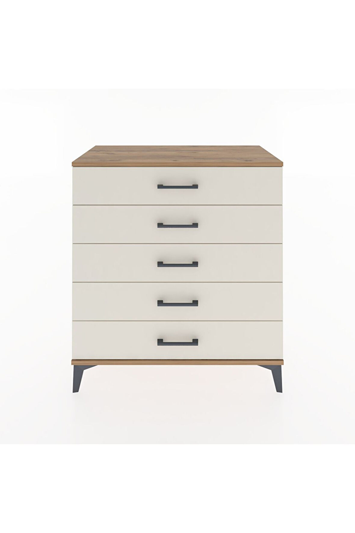 Hyperion Şifonyer 5 Çekmeceli 88x44x96 Çam-Aytaşı