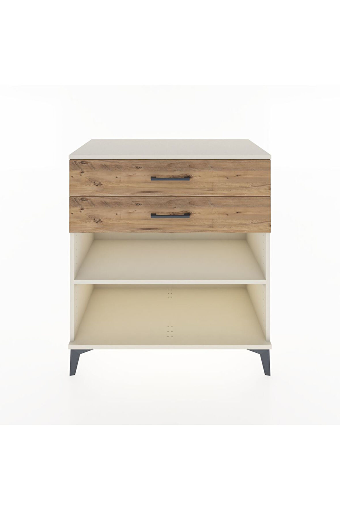 Hyperion Şifonyer Tek Raflı 2 Çekmeceli 88x44x96 Aytaşı-Çam