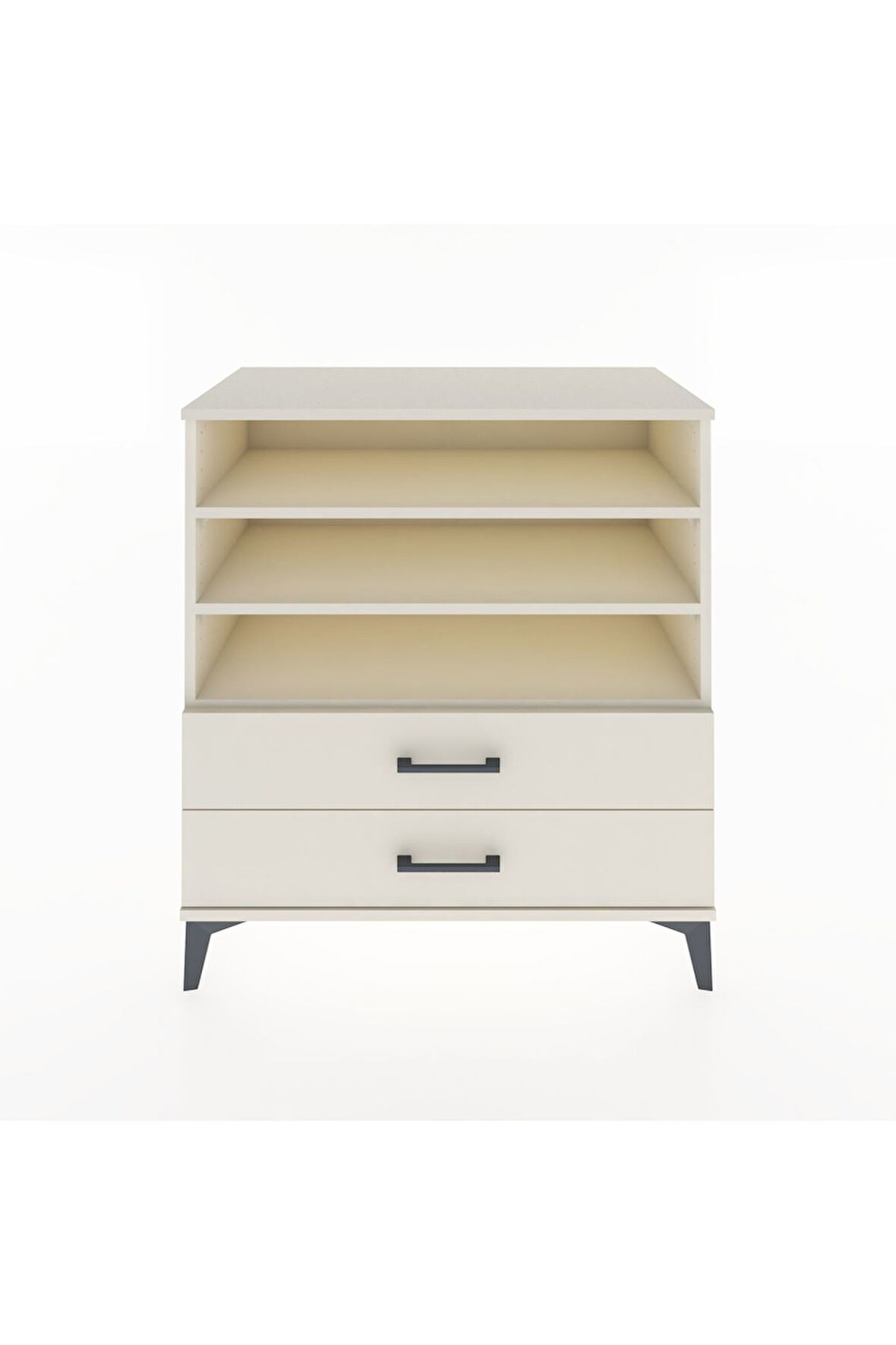 Hyperion Şifonyer 3 Raflı 2 Çekmeceli 88x44x96 Aytaşı-Aytaşı