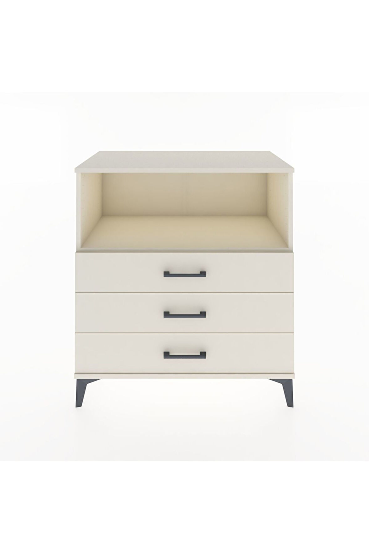 Hyperion Şifonyer Tek Raflı 3 Çekmeceli 88x44x96 Aytaşı-Aytaşı