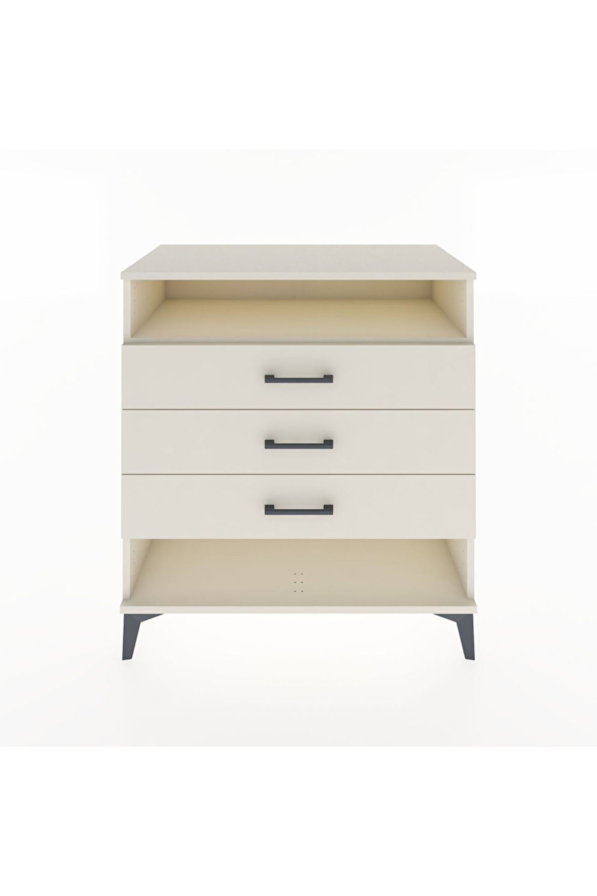 Hyperion Şifonyer Tek Raflı 3 Çekmeceli 88x44x96 Aytaşı-Aytaşı