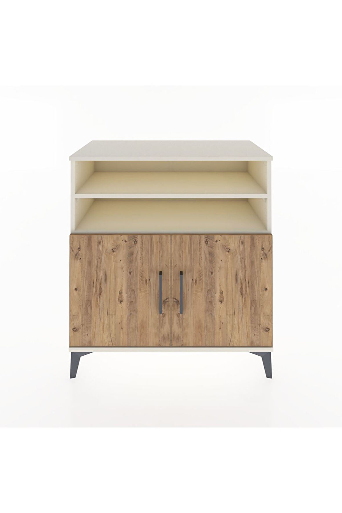 Hyperion Şifonyer 2 Raflı 2 Kapaklı 88x44x96 Aytaşı-Çam