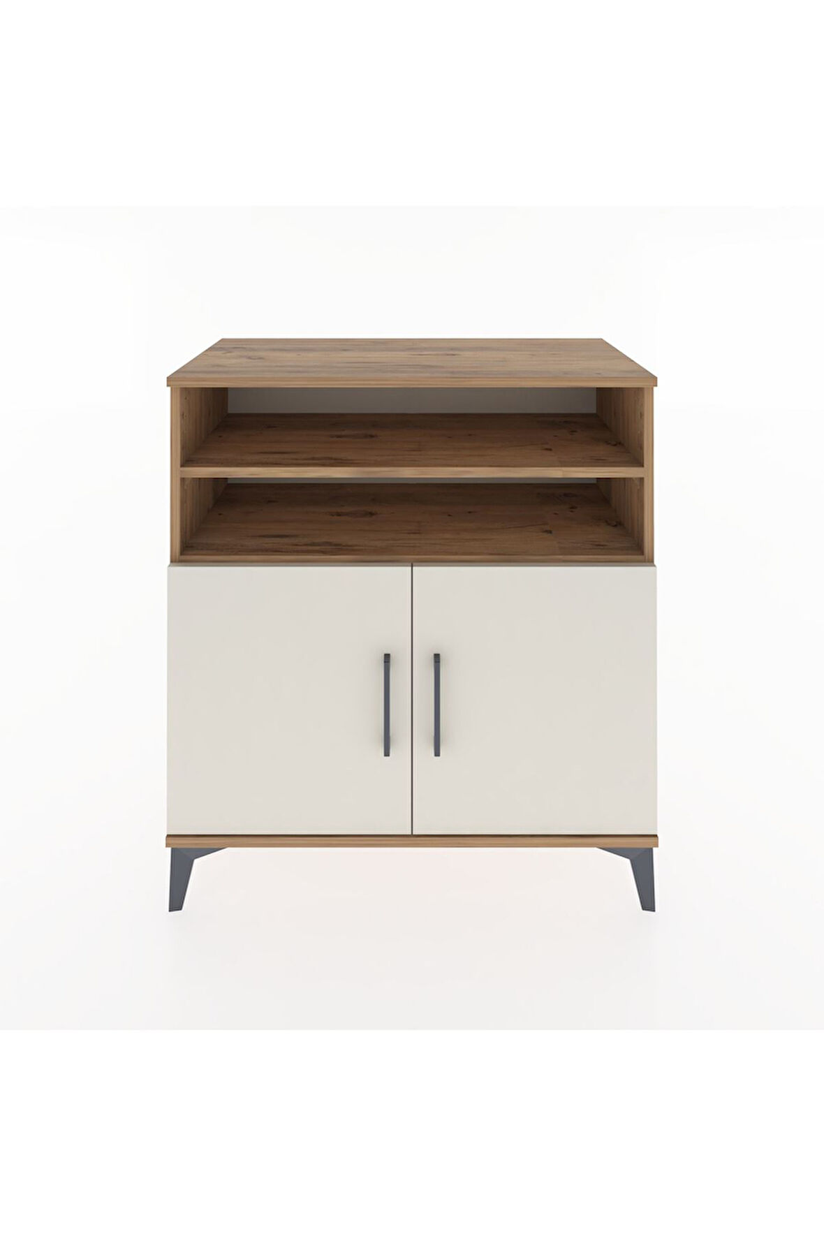 Hyperion Şifonyer 2 Raflı 2 Kapaklı 88x44x96 Çam-Aytaşı