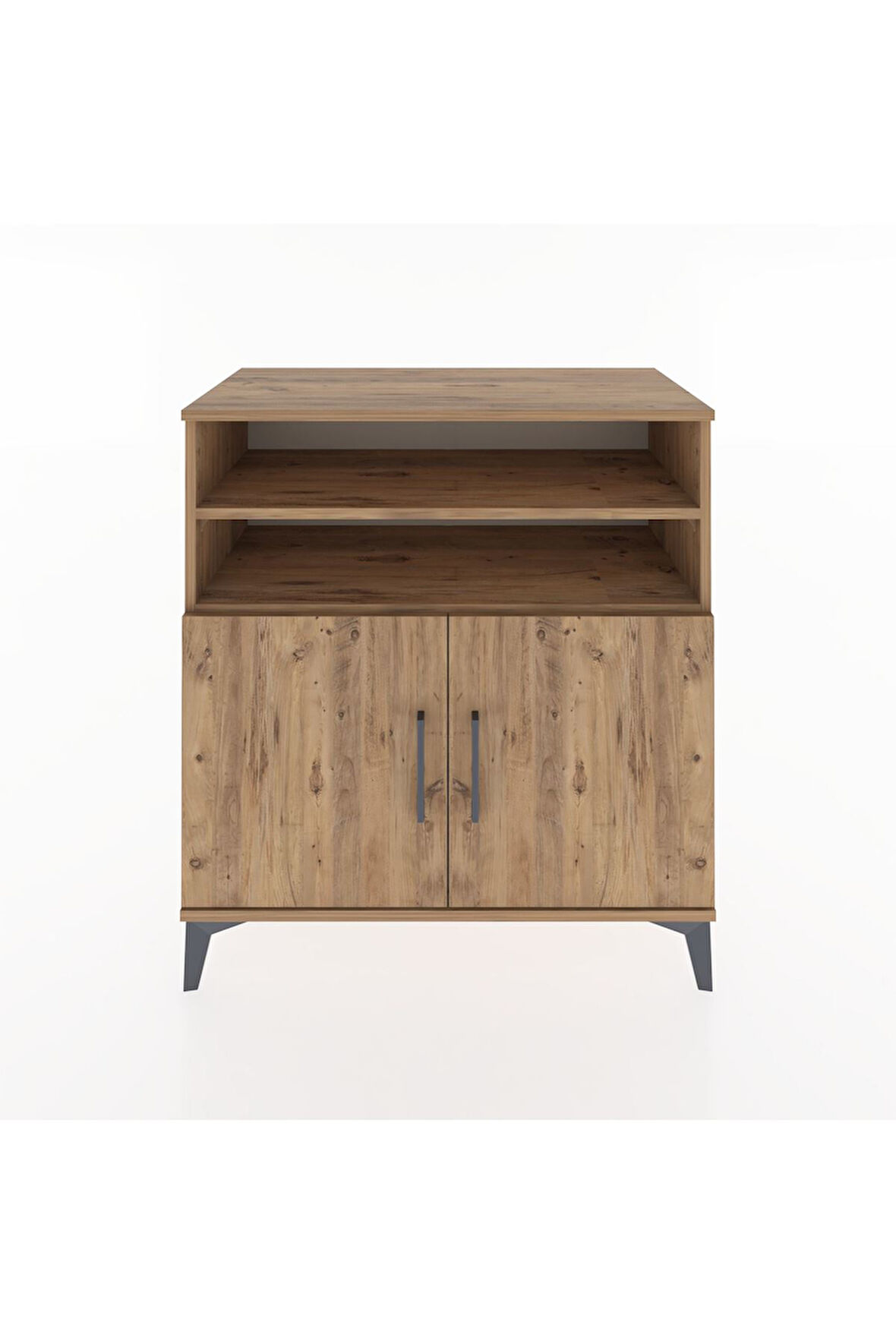 Hyperion Şifonyer 2 Raflı 2 Kapaklı 88x44x96 Çam-Çam