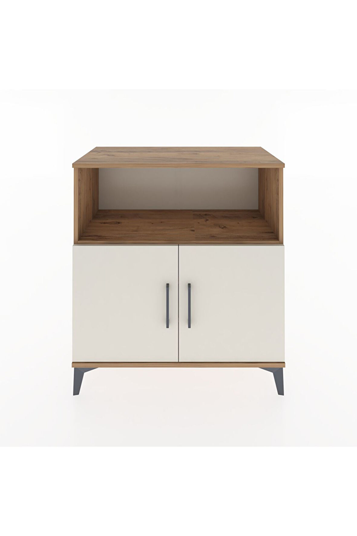 Hyperion Şifonyer 3 Raflı 2 Kapaklı 88x44x96 Çam-Aytaşı