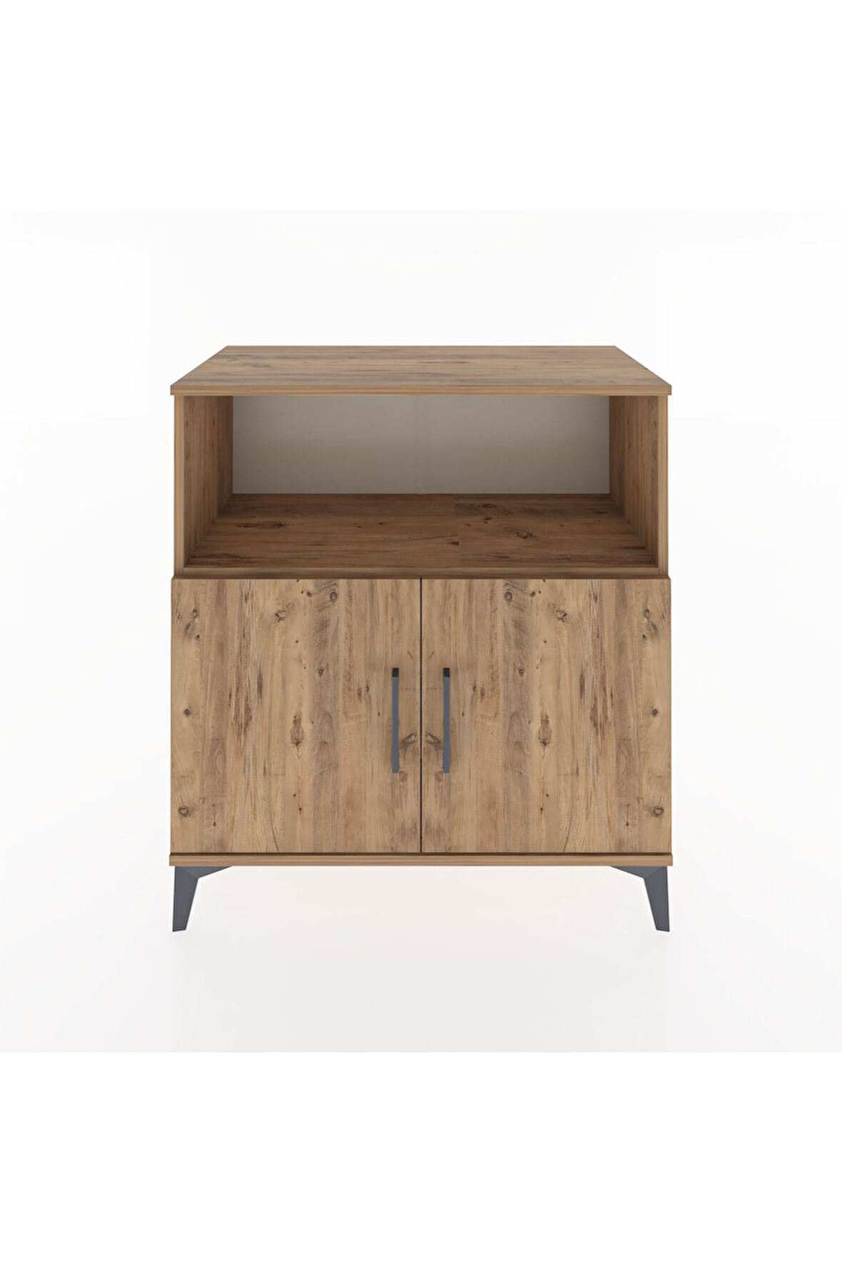 Hyperion Şifonyer 3 Raflı 2 Kapaklı 88x44x96 Çam-Çam