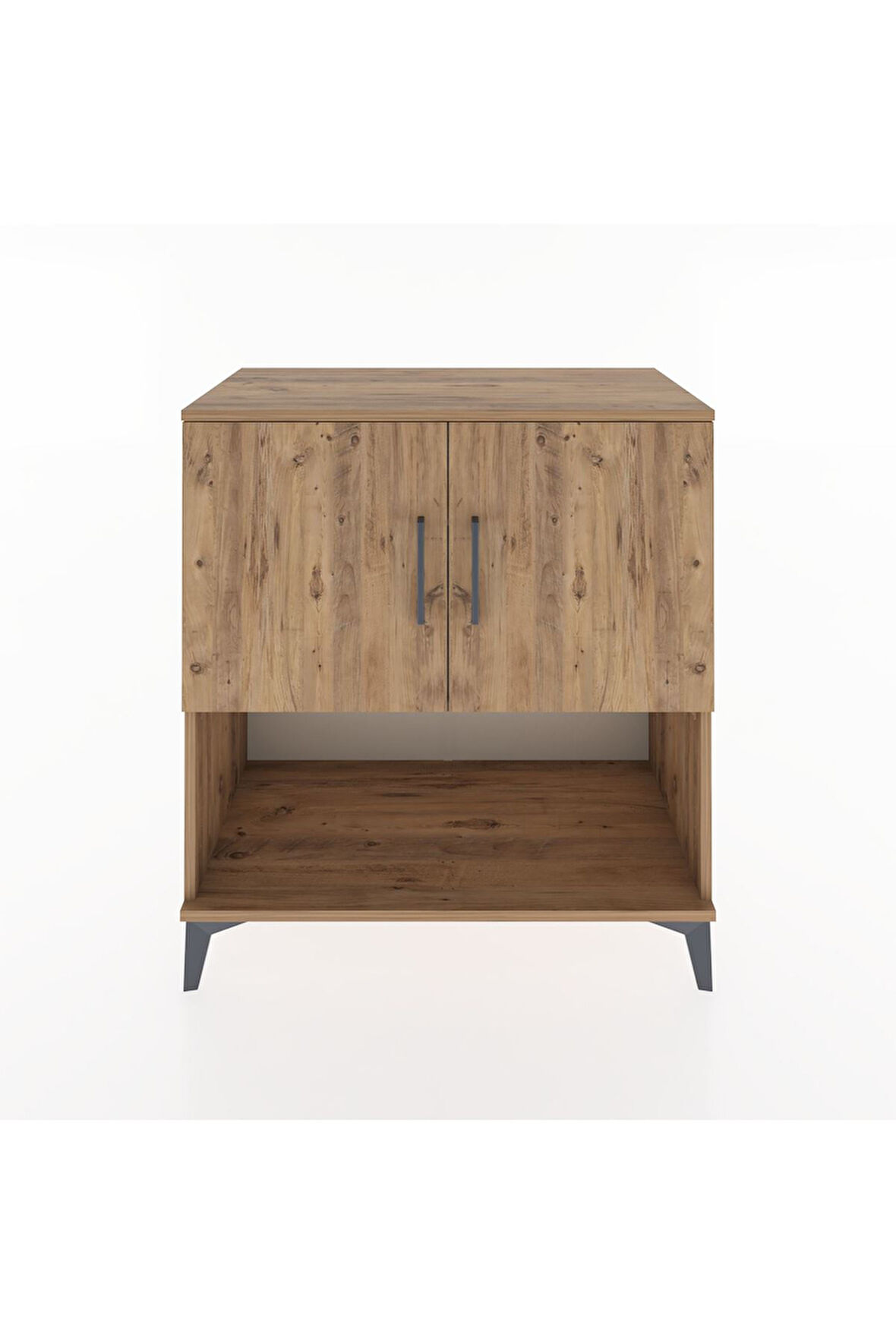 Hyperion Şifonyer 3 Raflı 2 Kapaklı 88x44x96 Çam-Çam