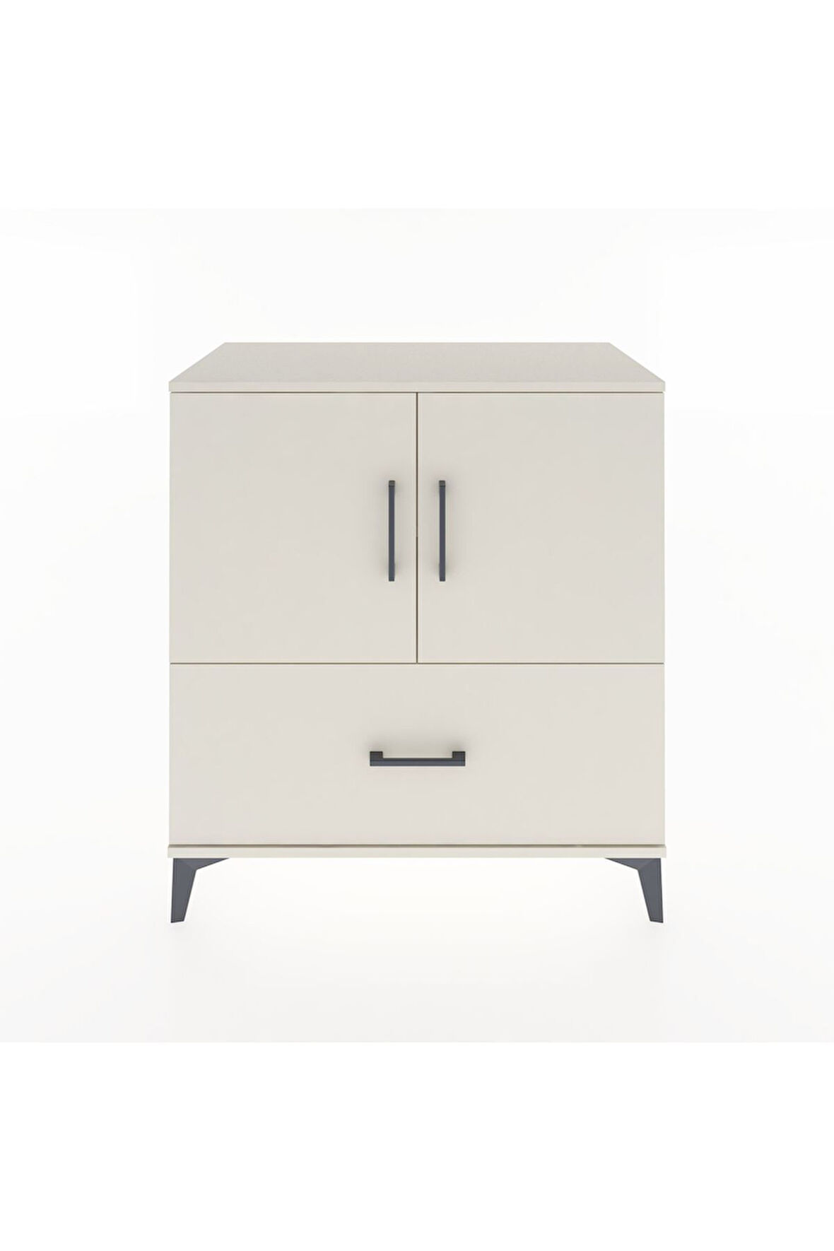 Hyperion Şifonyer 2 Raflı Tek Çekmeceli 2 Kapaklı 88x44x96 Aytaşı-Aytaşı