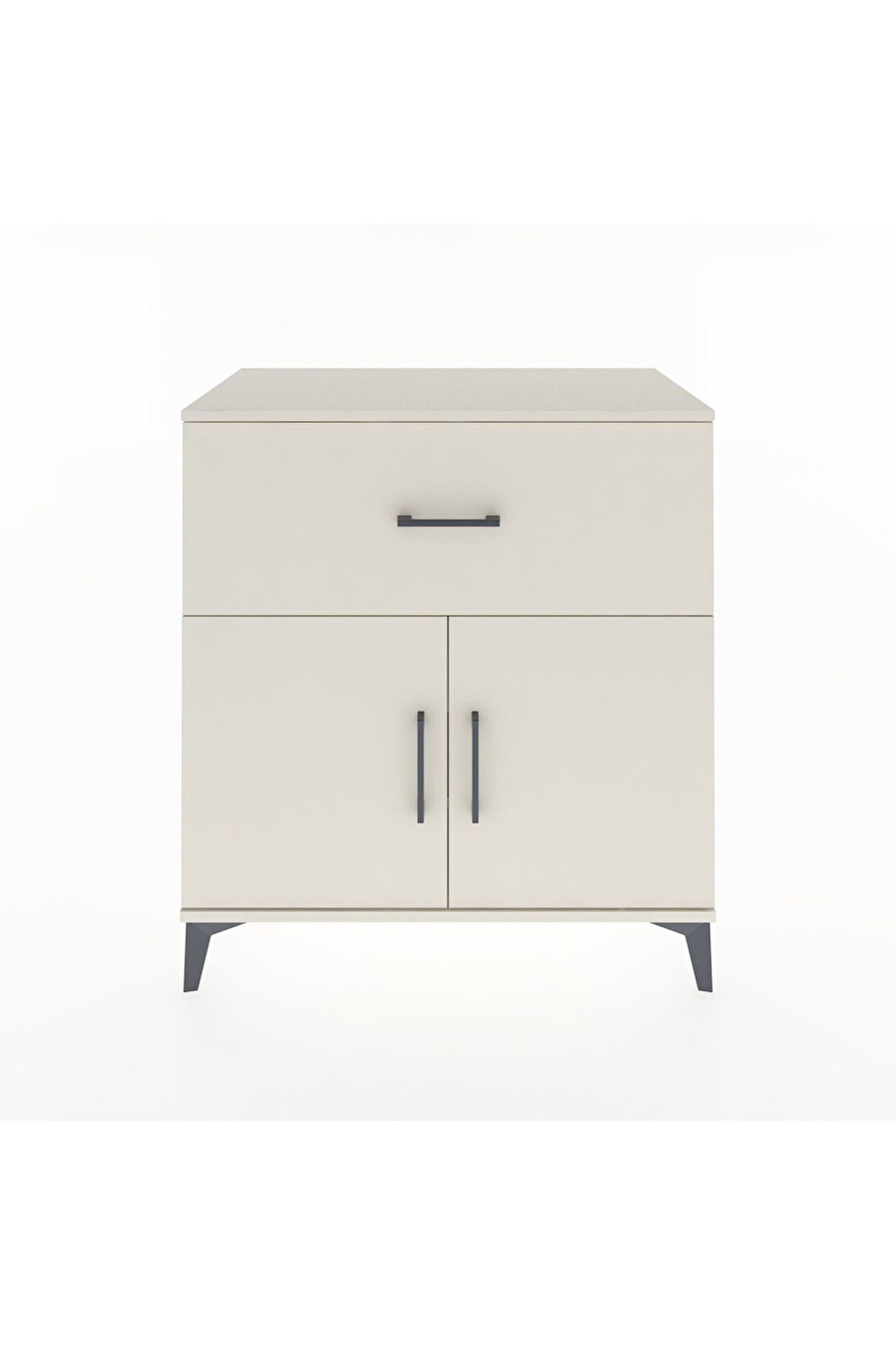 Hyperion Şifonyer 2 Raflı Tek Çekmeceli 2 Kapaklı 88x44x96 Aytaşı-Aytaşı