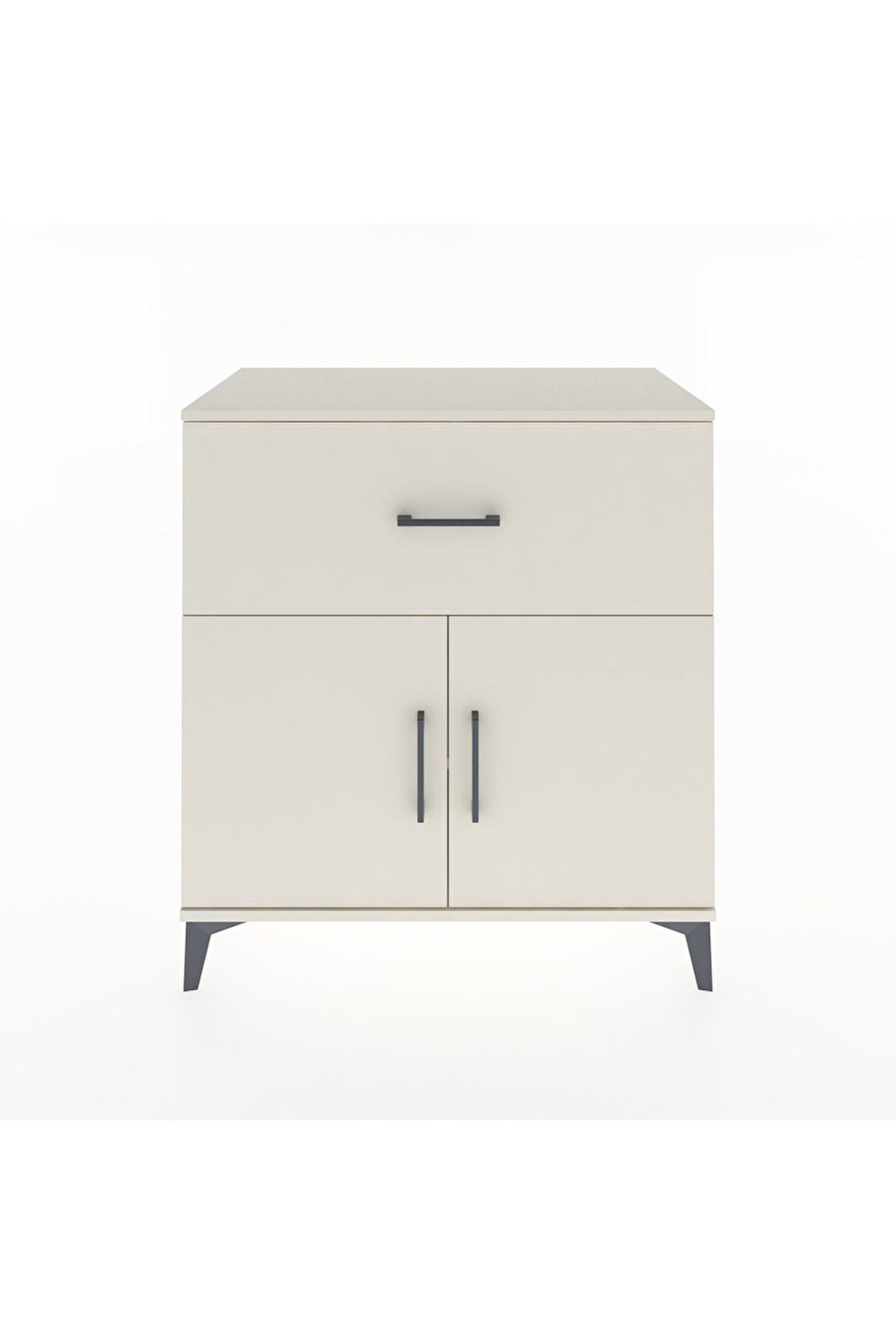 Hyperion Şifonyer Tek Raflı Tek Çekmeceli 2 Kapaklı 88x44x96 Aytaşı-Aytaşı