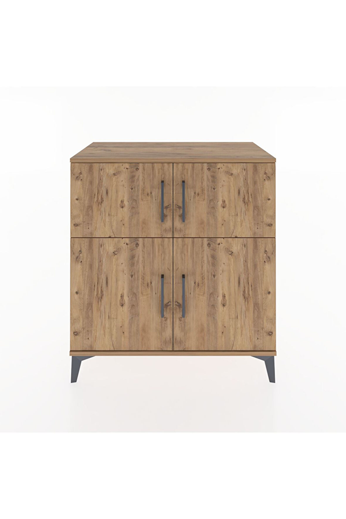 Hyperion Şifonyer 4 Raflı 4 Kapaklı 88x44x96 Çam-Çam