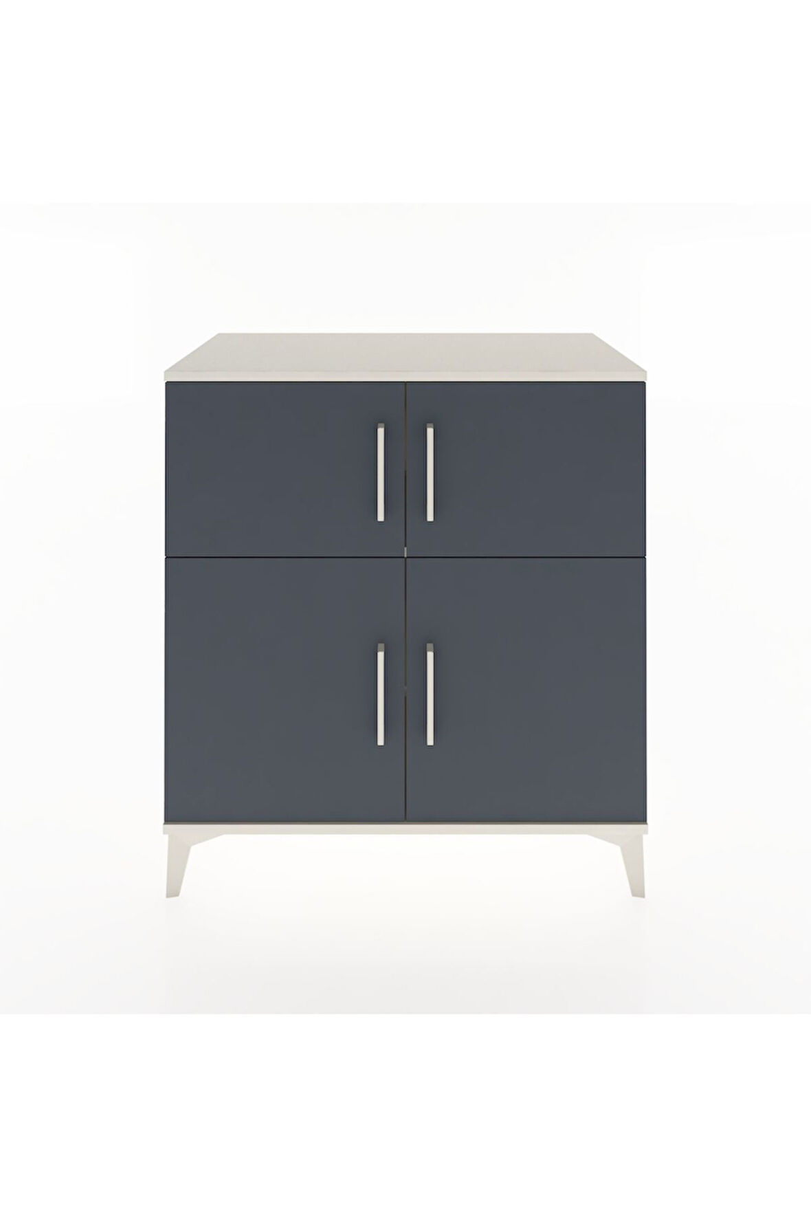 Hyperion Şifonyer 3 Raflı 4 Kapaklı 88x44x96 Aytaşı-Antrasit