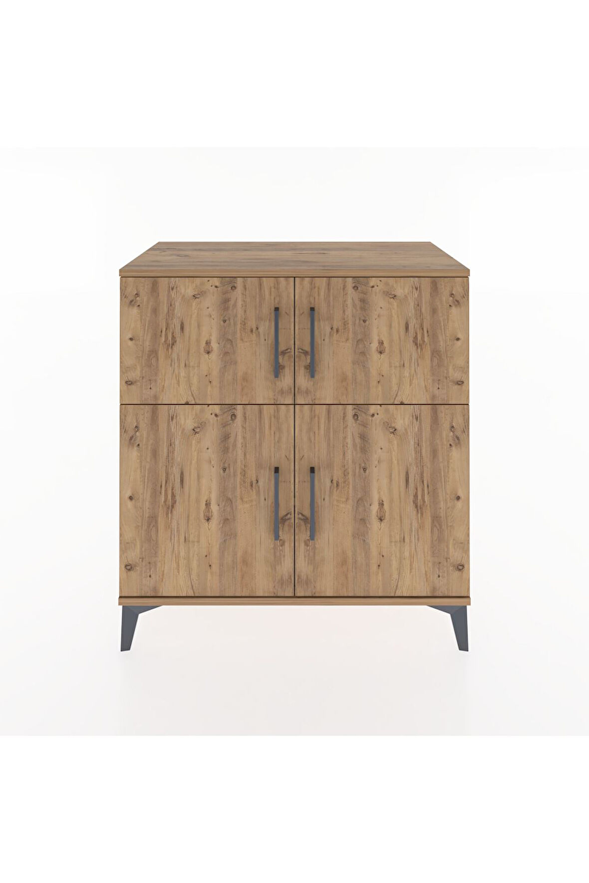 Hyperion Şifonyer 3 Raflı 4 Kapaklı 88x44x96 Çam-Çam